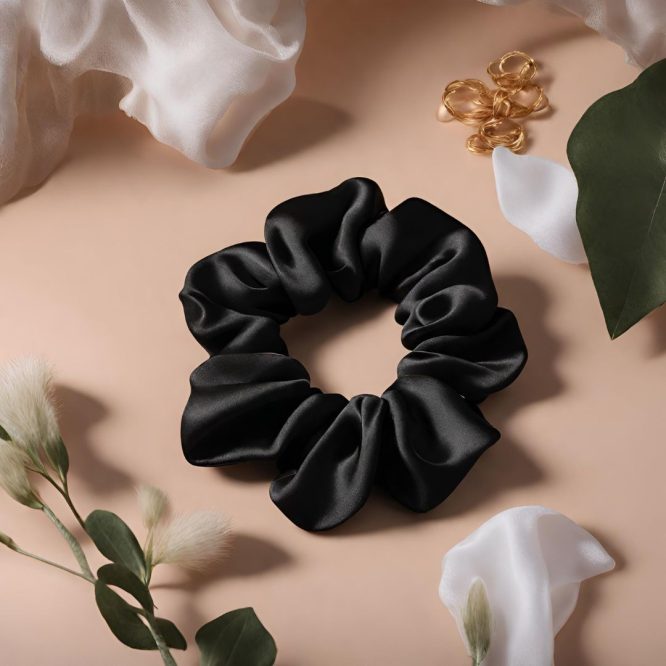 The Timeless Appeal of Black Scrunchies Essential