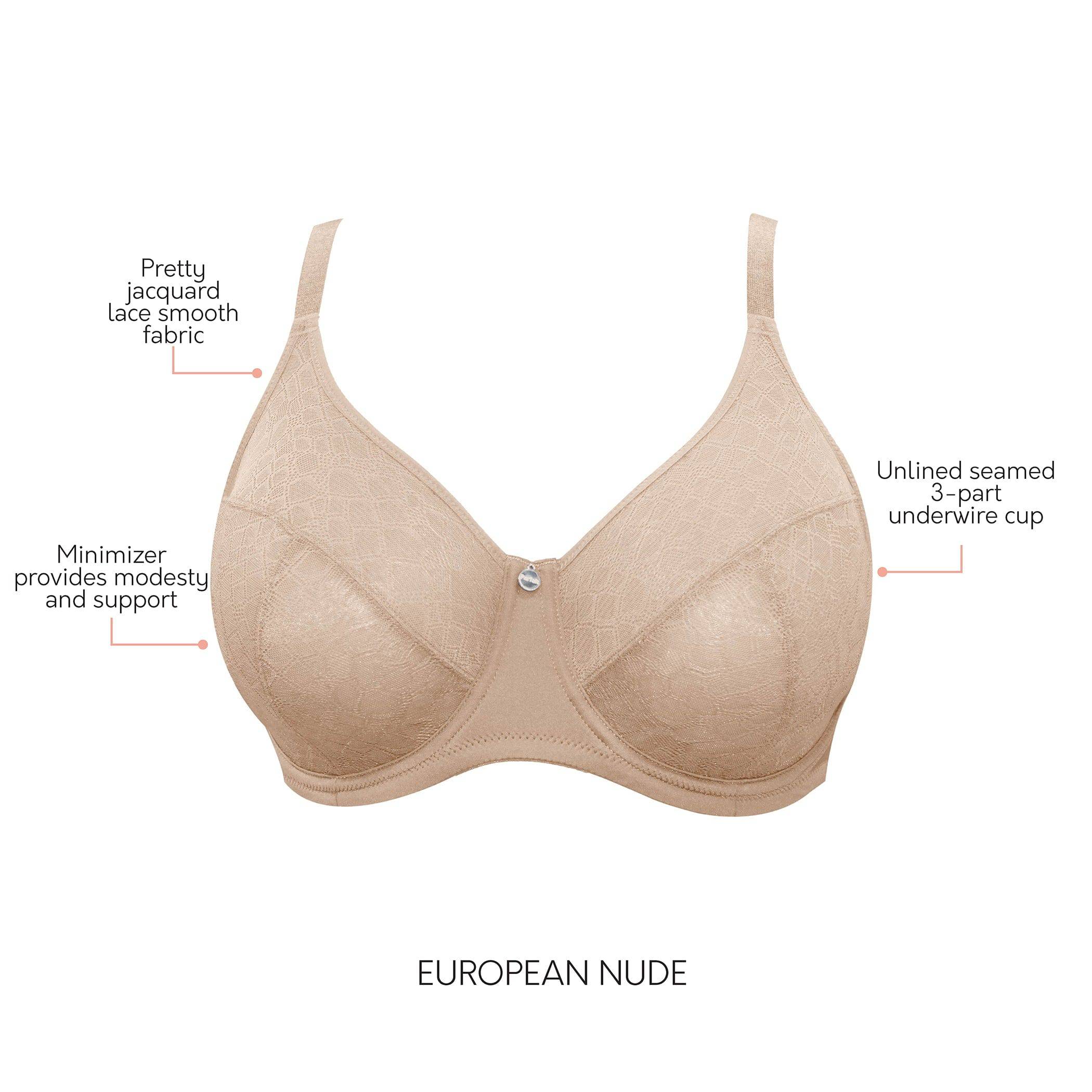 Enora Full Coverage Women Minimizer Bra - OLIVIA PAISLEY 