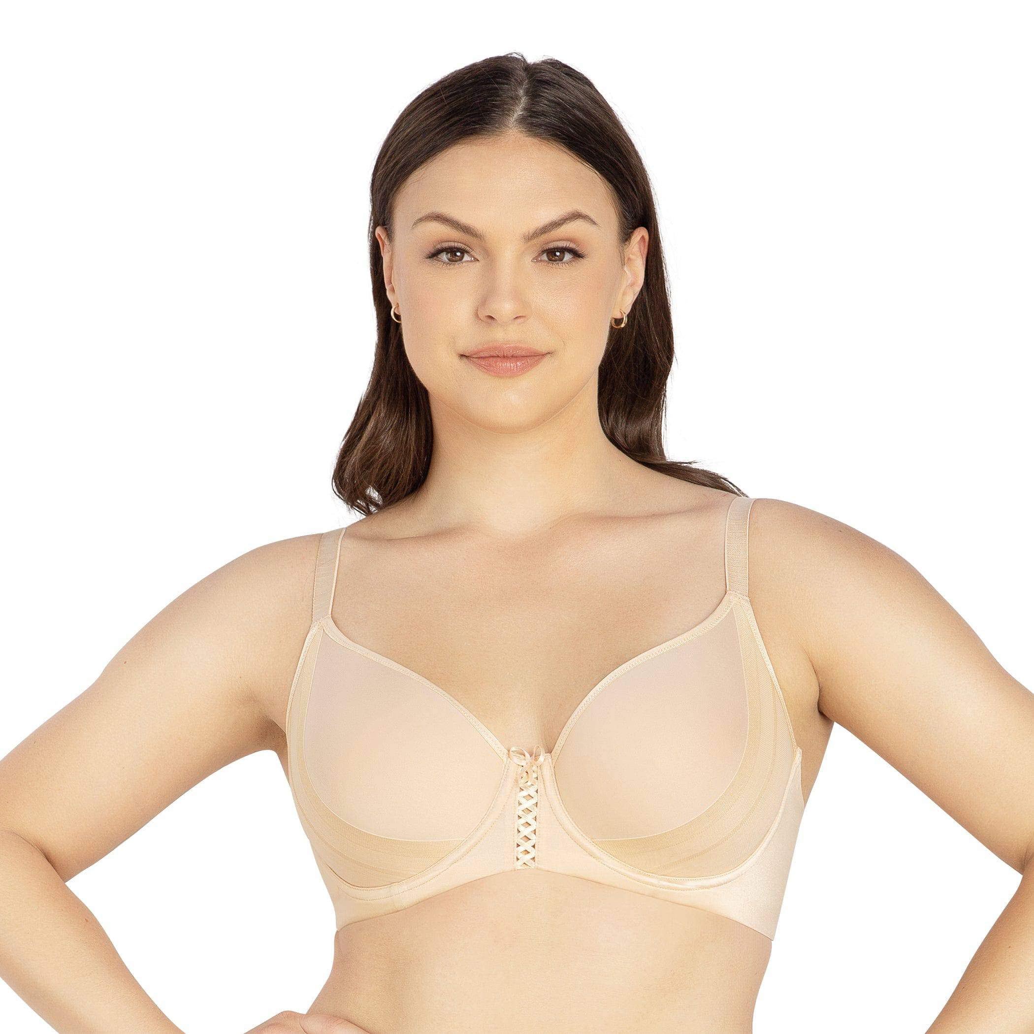 Shea Women's Spacer T-Shirt Full Busted Bra - OLIVIA PAISLEY 