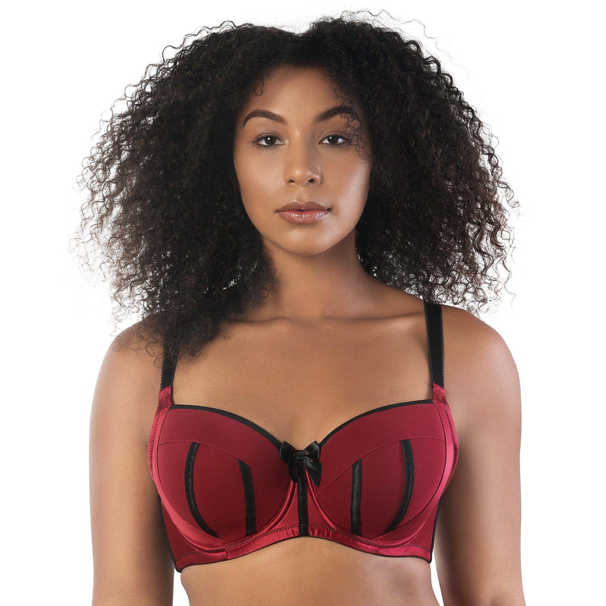 Parfait Charlotte Color Satin Underwire Padded Bra 