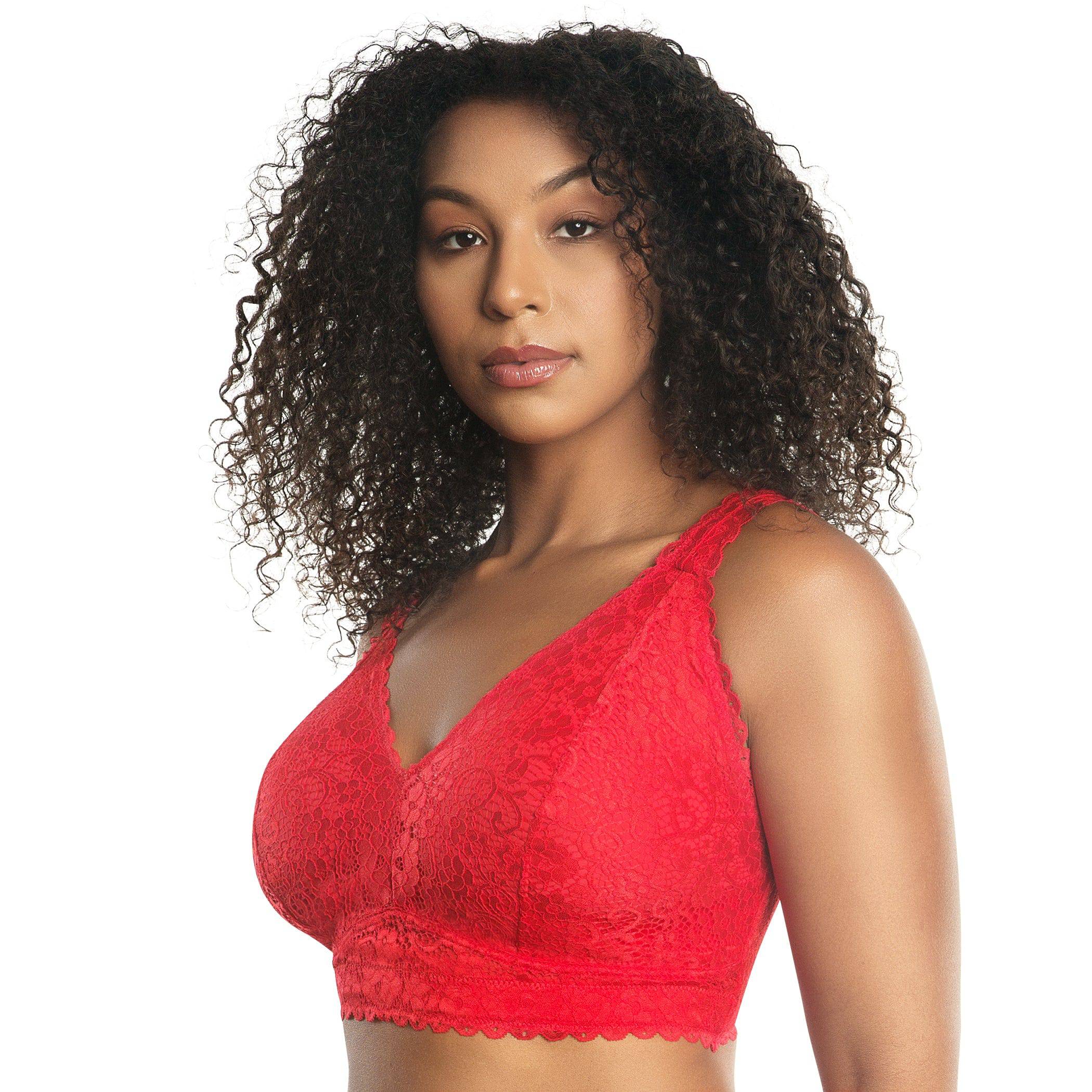 Adriana Lace Bralette with WireFree Comfort