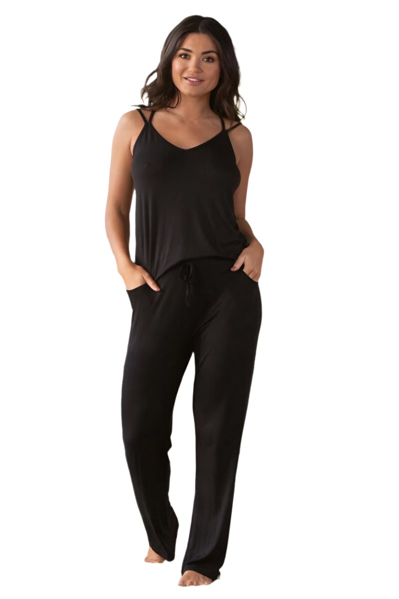 Pour Moi Trousers Pant Black Front View